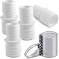 Rörkoppling - AIMOONSA - 4 st - 32 mm till 38 mm - Slitstark plast - Rostfria klämmor