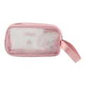 Miniatyrbillede 8 af 8: Gennemsigtig rejsetaske Cherry Puppy Frosted Translucent Vandtæt PVC toilettaske pung til vask S 7,9 X 2,4 X 4,3in