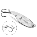 Miniatyrbilde 2 av 5: 47g Sølv Metall Fiske Lokkemidler Fiske Agn Selvlysende Fiskeutstyr For Fiskeaktiviteter