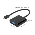 Miniatyrbild 2 av 6: 1080P Videokonverteradapter med Strömförsörjningsfunktion för Raspberry Pi 4B