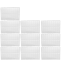 Miniatyrbillede 1 af 8: 10 stk. 18 Grid Ur Dele Opbevaringsboks Ur Reparation Reservedele Skrue Tilbehør Case