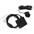 Miniatyrbild 4 av 8: Bluetooth 5.0 AUX-kabel Ljudadapter med Mikrofon Handsfree Ersättning för Peugeot 307 308 407 807