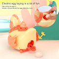Miniatyrbilde 4 av 7: Elektrisk gående høne/and som legger egg - leketøy med lys, lyd og musikk for barn, gutter og jenter