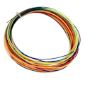 Miniatyrbillede 5 af 8: 12m 1.30mm Tennis Racket Strenge Fantastisk Regnbue Elastisk Blød Strenge Slåbar Tennis Racket Tråd