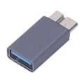 Miniatyrbild 5 av 8: Micro B till USB A Honadapter Aluminiumlegering 10GBPS Plug and Play Micro B till A Honkonverterare för Galaxy S5 Telefon