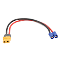 Miniatyrbilde 1 av 8: EC3 Hane Kabel Silikon Plast Kobber 14AWG Safe Shell Hane EC3 til for XT60H F Hunkabel for RC bilbåtsmodeller