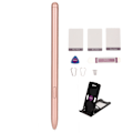 Miniatyrbillede 1 af 8: Tablet-stylus til Galaxy Tab S7 S7+Plus med 10 udskiftelige spidser 4096 trykfølsomhed magnetisk styluspen Brun
