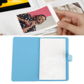 Pikkukuva 5 / 8: 3in 96 taskua PU Universal Photo Album Cardcase Pankkikorttisäilytyskirja minille 11/8/9/7s/25/70/90 Instant Camera Photographblue