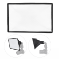Miniatyrbillede 2 af 7: Speedlite Softbox Diffuser 20x30cm - Universal til Kamera Flash Lys