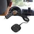 Pikkukuva 4 / 5: Auton Bluetooth 5.0 -audiovastaanotin, handsfree-puhelut, 5 V 2,1 A USB-latausportti autoille, joissa on 3,5 mm:n AUX-liitäntä
