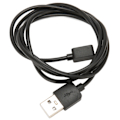 Miniatyrbilde 5 av 8: Smartklokke USB-laderadapter 1m Svart Magnetisk Rask Lading Aktivitets- og Treningssporingsladerkabel for Xiaomi Mi Band 8 NFC