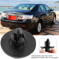 Miniatyrbillede 2 af 6: 50 stk. Toyota 90467-07166 Push Type Hood Bumper Mud Guard Liner Retainer Clips