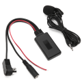 Miniatyrbillede 2 af 8: Bluetooth 5.0 AUX-kabeladapter med mikrofon håndfri til Alpine CDA-9857 CDA-9886 CDA-117