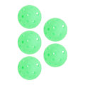Miniatyrbillede 3 af 8: 5 stk. Pickleball-bolde 40 huller Lysende 74 mm Sports Pickleballs til udendørsbane Grøn