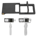 Miniatyrbillede 4 af 8: Håndholdt Gimbal Stabilizer Mount Plate Adapter til Gopro Hero 6 5 4 3 3+ / DJI OSMO Motion Camera