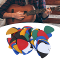 Miniatyrbild 4 av 4: 100 st gitarrplektrum i färgad plast för fingerskydd, tillbehör för musikinstrument, 0,46 mm