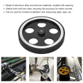 Miniatyrbild 3 av 7: Längdmätarhjul 6mm öppning encoder mätartillbehör för räknemätning BEM-P14-300-XJL-Svart-2 stycken