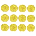 Miniatyrbilde 2 av 8: 12 stk Arcade-knappdeksel - Erstatning for mekaniske trykknapper for Kailh, Cherry, TTC, Akko, Glorious - Gule