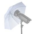 Miniatyrbilde 5 av 8: 33 tommers gjennomskinnelig hvit myk paraply for fotografistudio blitslysspreder Softlight