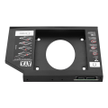 Miniatyrbilde 4 av 8: 2.5\" SATA HDD SSD Kabinett Harddisk Drive Bay Caddy Optisk DVD Adapter for Laptop 9.5mm