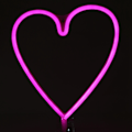 Miniatyrbild 2 av 3: USB/batteridriven LED-neonskylt Ljus Hemvägg Bakgrund Butik/Bröllopsdekorationslampa (Rosa)