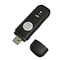 Miniatyrbillede 5 af 8: USB WiFi Adapter med Micro SIM-kortslot 150Mbps 10 Brugere Kapacitet WPA WPA2 Kryptering WiFi Dongle til Europa Asien Sort