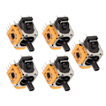 Miniatyrbillede 8 af 8: 5 stk. Analog 3D Joysticks til PS5 Controller 3D Analog Joystick Udskiftningsdel Reparationskit