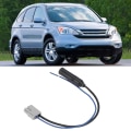 Miniatyrbilde 3 av 6: ABS Bil CD-spiller Radio Antenne Adapter Hannkabel Tilbehør Passer Honda CRV City