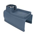 Miniatyrbillede 8 af 8: Sofakopholder Bakke Ergonomisk Multifunktion Silikon Sofa Arm Kopholder med Skridsikker Base Sofa Armlæn Bakke til Kontor Blå