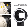 Miniatyrbild 4 av 5: Auto Focus EF-NEX II Mount Adapter för EF/EFS-objektiv till E-mount Kamera