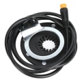 Miniatyrbillede 8 af 8: Udendørs E-cykel Reservedele Modificeret Elektrisk Kit med 8 Magnetiske Punkter Power Sensor Vandtæt Stik
