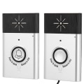 Miniatyrbilde 2 av 6: 2.4GHz Mini Bærbar Toveis Stemme Intercom Trådløs Dørklokke Interfonsystem
