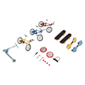Miniatyrbild 2 av 8: Mini Finger Skateboards Leksaker Set Finger Skateboards för Barn Dekorativa delar