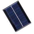 Miniatyrbild 3 av 8: 1W 5V Solpanel Polykristallint Kisel Solar Epoxy Ark för Skepp Flygplan Utomhus Solcellslampa