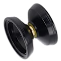Miniatyrbillede 5 af 8: Uresponsiv Yoyo Professionel Aluminiumlegering Yoyo Legetøj Fødselsdagsgave med Snorg Handske til Børn Sort