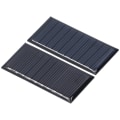 Miniatyrbillede 5 af 8: 2 stk. Mini solpaneler 0,25W 5V Bærbare mini polykrystallinske silikone vejrbestandige holdbare bredt anvendte mini solceller