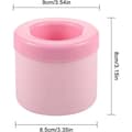 Miniatyrbilde 2 av 7: Isbitform med lås 2 stk Silikon Isbitform Isbitform Isformer Ismaskin Isbitformer Mini Isbit Silikon Isbitform Rosa Rosa Rosa