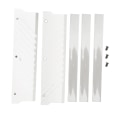 Miniatyrbillede 1 af 8: Hukommelse RAM Heat Sink MEO PMOAB G Aluminiumslegering Hukommelse RAM Cooler DDR5 Heatsink til computer Vandkølesystem Sølv