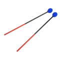 Miniatyrbillede 8 af 8: Marimba Mallets Carbon Fiber Bomuldstråd Drum Stick Mallet Hammer til bas Percussion Instruments Blue Head
