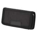 Miniatyrbilde 1 av 7: Nylon Telefonbelteveske Mobiltelefon Belteholder Veske Deksel Med Belteklips Svart For IPhone 14 Pro 14 13 Mini For Samsung Galaxy S23
