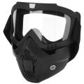 Pikkukuva 7 / 8: Moottoripyörälasit Pyöräilykypärälasit Moottoripyörän Tuulen Hiekkasuojalasit (AntiFog Transparent Lens)