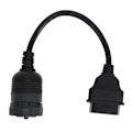 Miniatyrbillede 1 af 8: Lastbil Diagnostisk Interface Adapter 16 Pin OBD2 9 Pin Adapterkabel Bildiagnostisk Værktøj