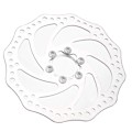 Pikkukuva 8 / 8: Pyörän Levyjarru Alloy Steel 160mm Kierteitetyt Navat Polkupyörän Roottorin Laipan Sovitin Tarvikkeet