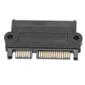 Miniatyrbillede 3 af 8: Adapter SAS til SATA-port Harddisk til Mainboard 15PIN Konverter SFF8482 Sort Plastik Skal (ShootThrough（10310） )