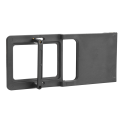 Miniatyrbillede 2 af 8: Håndholdt Gimbal Stabilizer Mount Plate Adapter til Gopro Hero 6 5 4 3 3+ / DJI OSMO Motion Camera