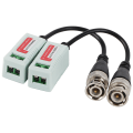 Miniatyrbilde 1 av 5: 2 stk. Bærbar HD-CVI/HDVI/AHD Passiv Video Balun Transceiver Kabel Tvunnet Sender for Kamera