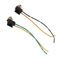 Miniatyrbillede 1 af 8: 2 stk. H1 pæreholder ledningsnet stikadapter ledning til H1 pære