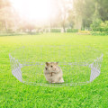 Miniatyrbild 4 av 8: Liten 12 st färgbeläggning järnnät hamster staket lekhage leksak med 28 st plast spänne för igelkott marsvin kanin