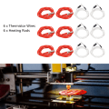 Miniatyrbillede 2 af 7: 24V 40W 6 stk. termistorledninger med terminal og 6 stk. varmelegemer - 3D-printer Hot End tilbehør