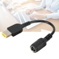 Miniatyrbillede 6 af 8: Til Lenovo Laptop Strømadapter Rund Port til Firkantet Port X240 X1 G405 Konverteringskabel